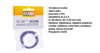 K�bel 10m;�0,05mm*VIOLETT*AUX2
