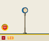 Per�nov� Hodiny *LED* H= 50mm
